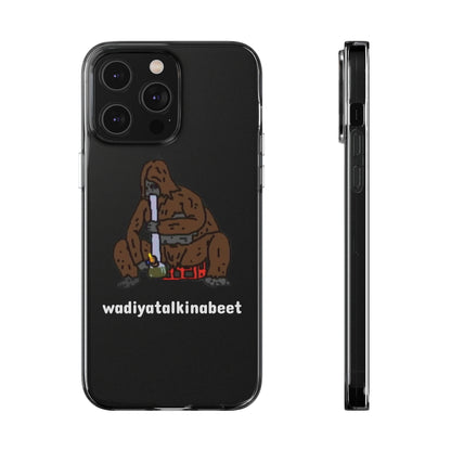 Sassy x Bong Clear Phone Case