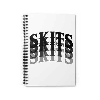 SKITS Spiral Notebook White v2