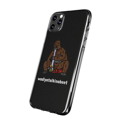 Sassy x Bong Clear Phone Case