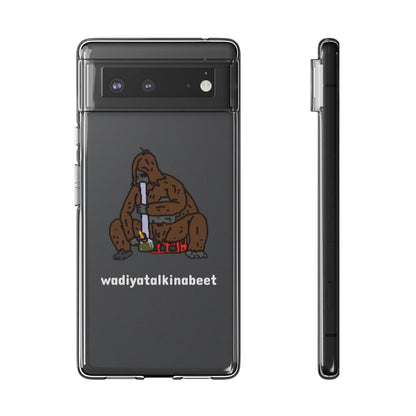 Sassy x Bong Clear Phone Case